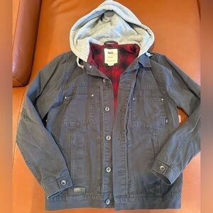 Vans Gray Hooded Jacket for Men